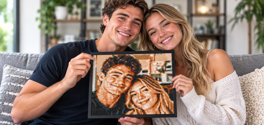 Personalized Memobrick Valentine's Gift Idea