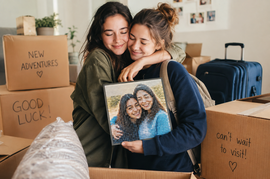 Moving Away Memobrick Gift Idea 