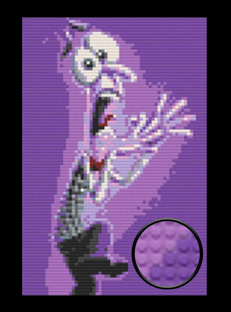 Inside Out Fear Bricked Mosaic Home Decor 20x30