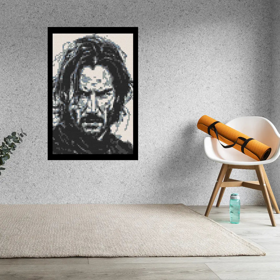 John Wick Bricked Mosaic Home Decor 20x30