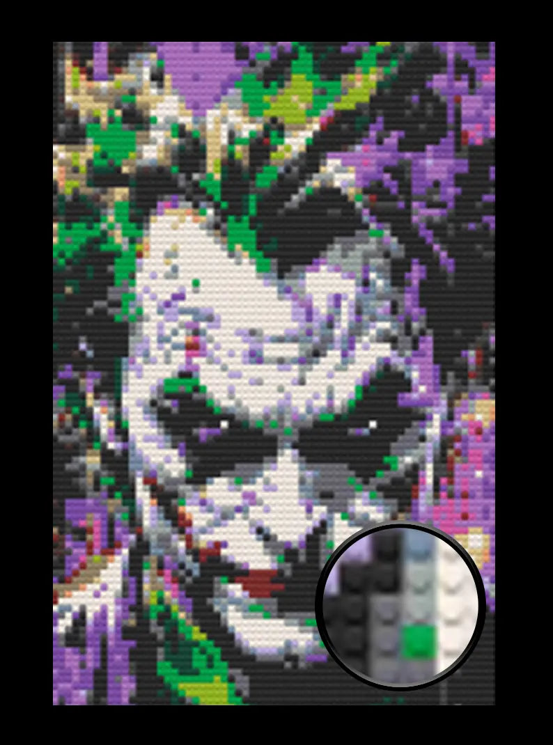 Joker Bricked Mosaic Home Decor 20x30