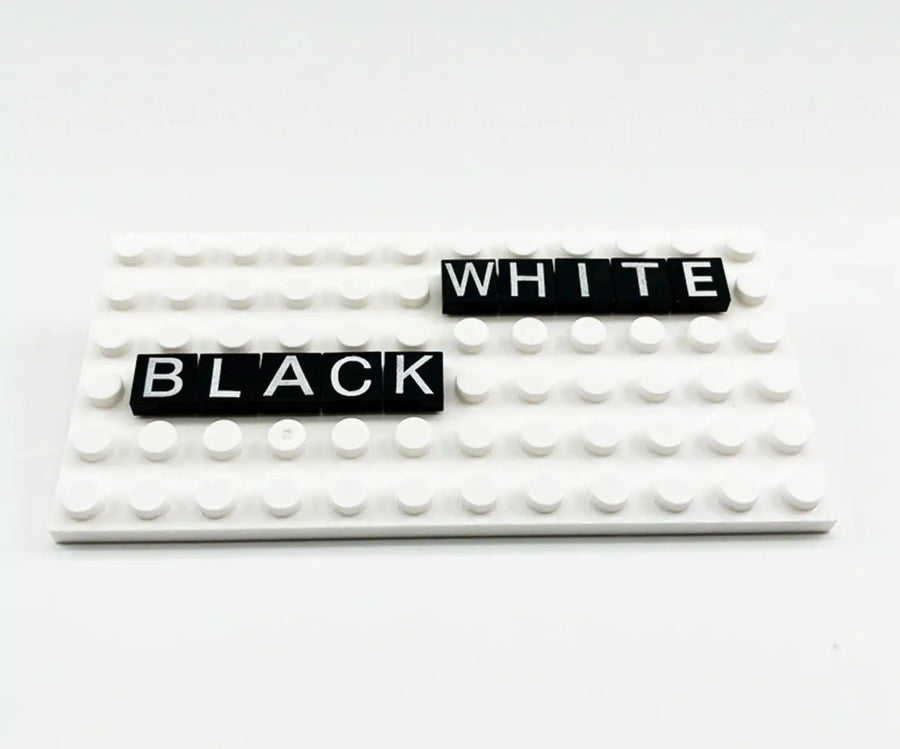 Alphabet And Numbers - Memobrick