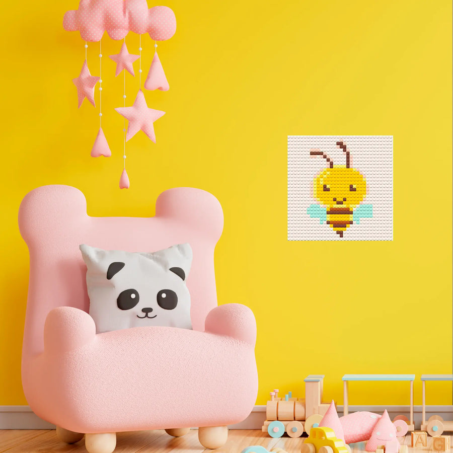 Bricked Mosaic Portrait 10x10