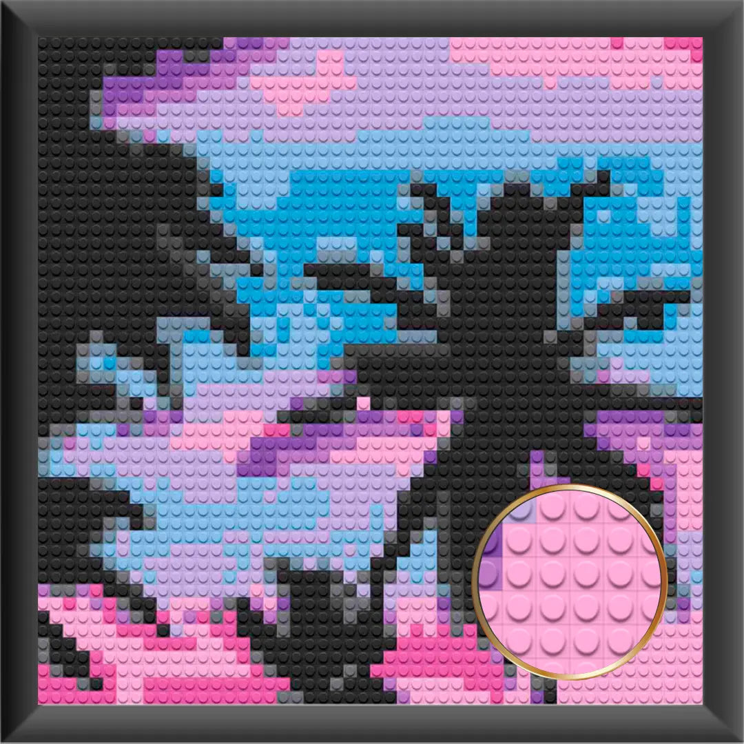 Bricked Mosaic 16x16" PALMS SUNSET - Memobrick